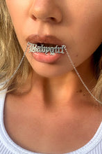 Load image into Gallery viewer, Silver 'Babygirl' Chain Necklace