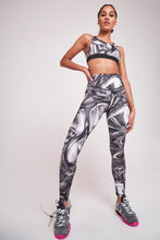 Load image into Gallery viewer, Chrome Print Sports Bra