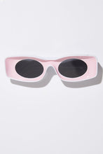 Load image into Gallery viewer, Pink & White Retro Sunglasses