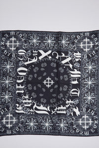 Black & White Gothic Bandana