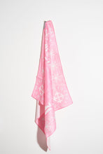 Load image into Gallery viewer, Pink &amp; White Gothic Bandana
